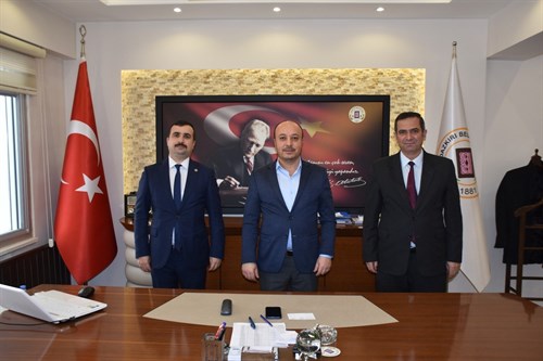 İl Nüfus ve Vatandaşlık Müdürümüz Erkan TANYERİ' nin Dazkırı Belediye Başkanı İsmail TAYLAN' ı Ziyaretleri