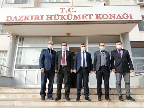 İl Nüfus ve Vatandaşlık Müdürümüz Erkan TANYERİ' nin Dazkırı İlçe Nüfus Müdürlüğünü Ziyaretleri