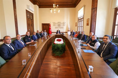 Valilik Şube Müdürleri Toplantısı