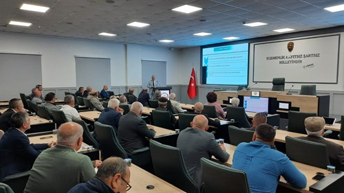 Merkez İlçemize Bağlı Muhtarlarımıza Eğitim Verildi.