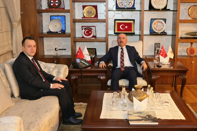 İl Müdürümüz Sayın Tolga ABALI' nın Valimiz Sayın Ali ÇALGAN' a Veda Ziyareti