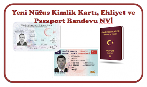 Kimlik Karti Ehliyet Ve Pasaport Randevusu Nasil Alinir