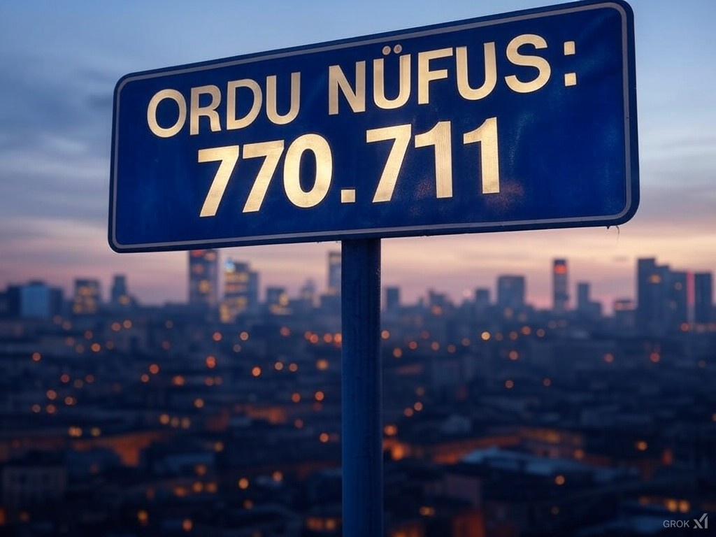 Ordu Nüfusu